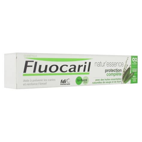 Dentifrice protection complète bi fluoré Natur Essence Fluocaril 75ml