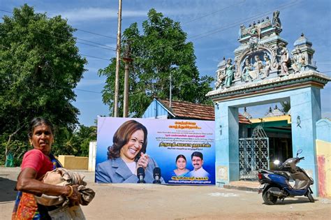 Kamala Harriss Ancestral Village In India Holds Special Prayer For Her