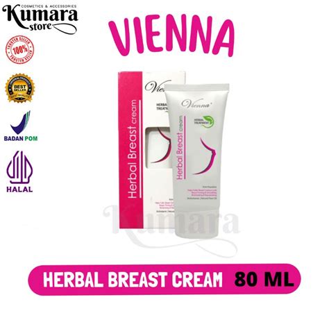 Jual Kumara Store Vienna Herbal Breast Cream Krim Pengencang Payudara