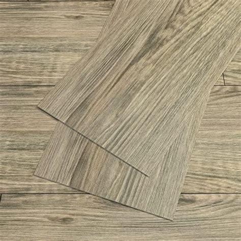 Veelike Grey Brown Wood Effect Vinyl Flooring Self Adhesive Floor Tile Bathroom Flooring Vinyl