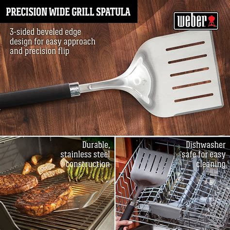 Weber Precision Wide Grill Spatula Berings