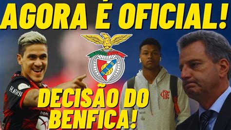 FLAMENGO ANUNCIA VENDA DE FRANÇA BENFICA DEFINE ALVO NO MERCADO