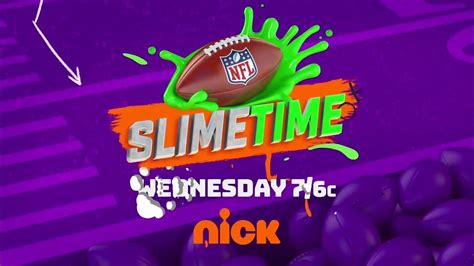 Nfl Slimetime Promo Every Wednesday Nickelodeon Us Youtube