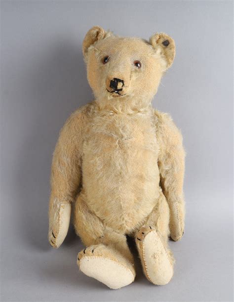 Steiff Teddy Gelb Cm Von Spielzeug Realized