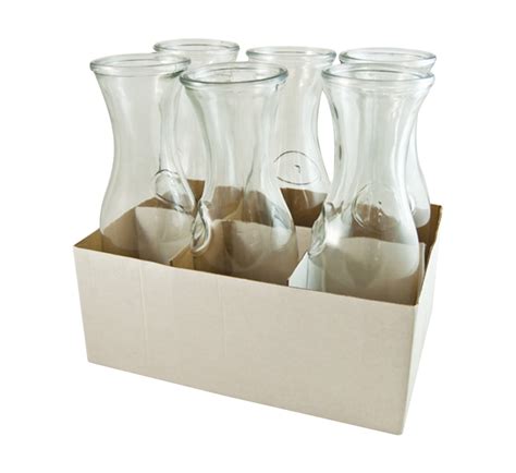 Regent 250 Ml Carafe Jug 6 Pack Catering Glass Serve Glass