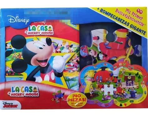 Mi Primer Busca Encuentra Rompecabezas Gigante Mickey Mouse Env O Gratis