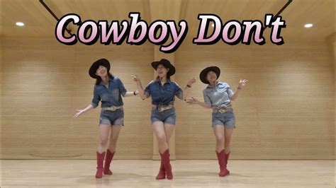 Cowboy Don T Linedance Improver Youtube