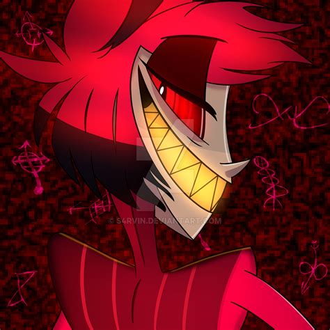 Alastor smile by S4rvin on DeviantArt