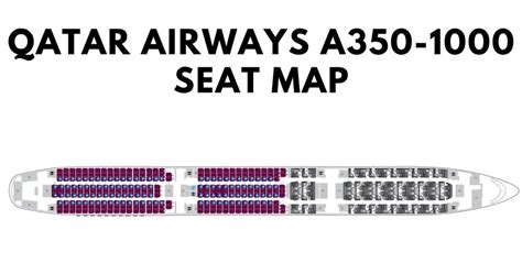 Airbus A350 Seat Map With Airline Configuration Explore Seating Capacity And Interior 2023