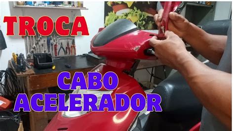 Troca De Cabo De Acelerador Burgman Injetada Youtube