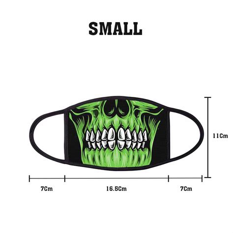 skull  face mask small garage art