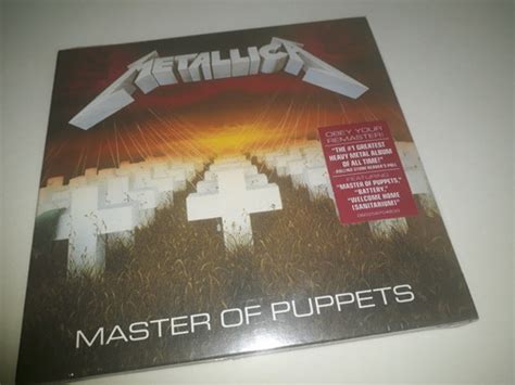 Cd Metallica Master Of Puppets Digisleeve Novolacrado Mercadolivre