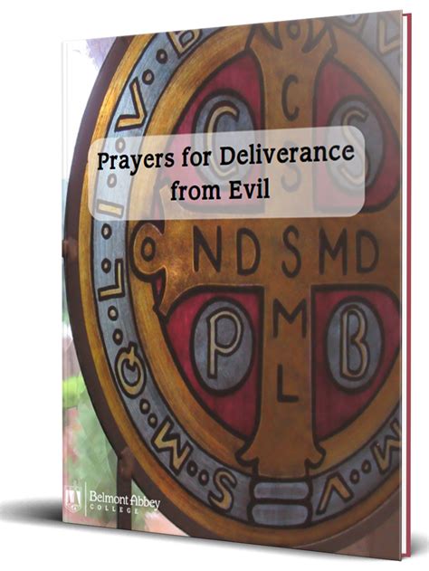 Prayers for Deliverance from Evil – Belmont Abbey College