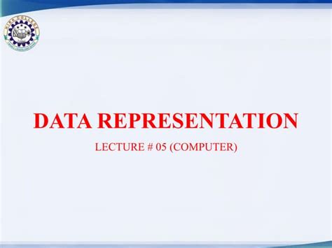 5a Data Representation Ppt