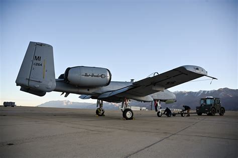 A 10 Warthog That Crash Landed After Being Damaged By Misfired Cannon