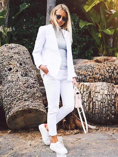 Pantalon Blanc 6 Looks De Stars Pour S Inspirer Stylight