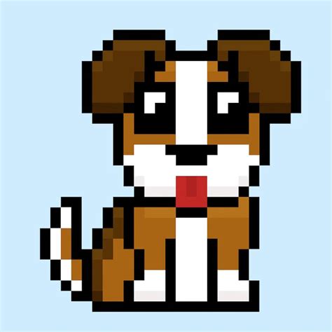 How To Make A Pixel Art Dog Pixel Art Tutorial