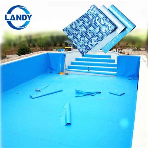 High Quality Epdm Swimming Rubber Vinyl Shower Pool Liner With Adhesive