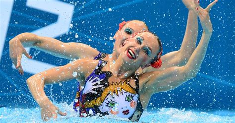 Making A Splash Synchronized Swimming At London Olympics