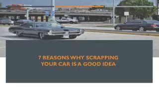 Ppt Cmr Kataria Reasons Why Scrapping Your Car Is Good For The