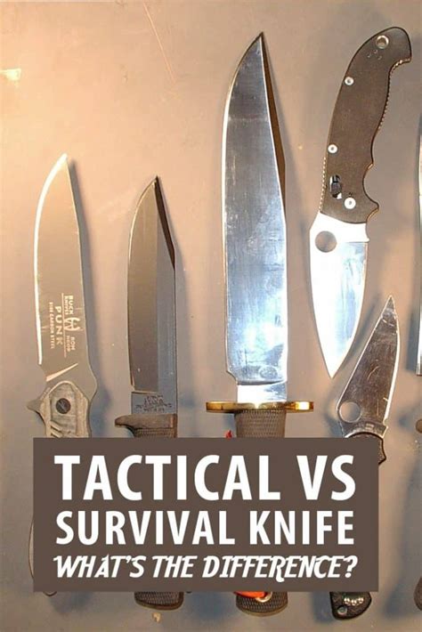 Tactical vs. Survival Knife: What’s the Difference?