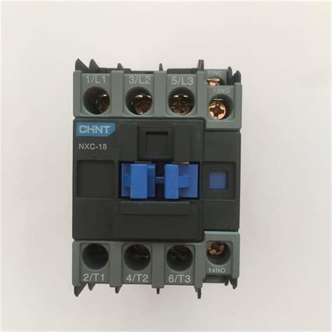 Jual Kontaktor Chint NXC09 4kW 3P 220V Contactor 1NO 1NC Shopee