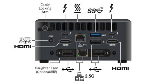 Intel NUC BNUC11TNHi30000 11th Gen Core I3 Mini PC Kit