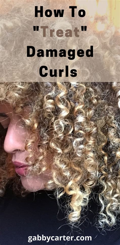 Curl Repair Guide Damaged Curly Hair Curly Hair Styles Hair Repair