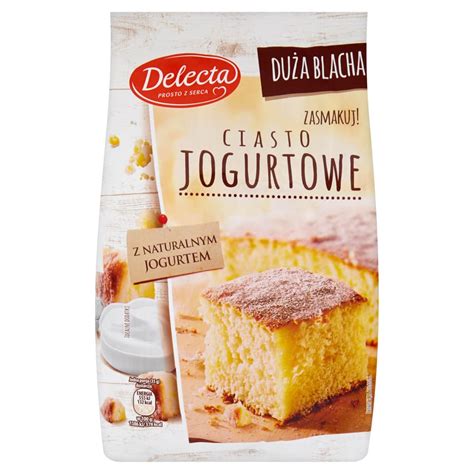 Duża Blacha Ciasto Jogurtowe 640G Delecta MONPRESI