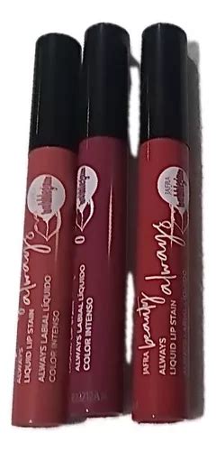 Labiales Liquido Color Intenso Always Jafra Bublegum Env O Gratis