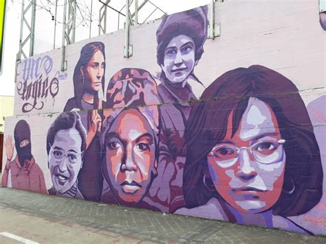 Destrozan El Mural Feminista De Ciudad Lineal Inf Rmate