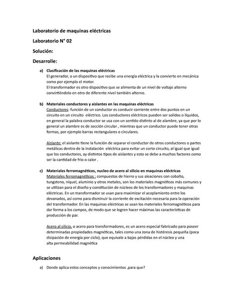 Laboratorio De Maquinas Electricas Practica 2 Y 3 Laboratorio De