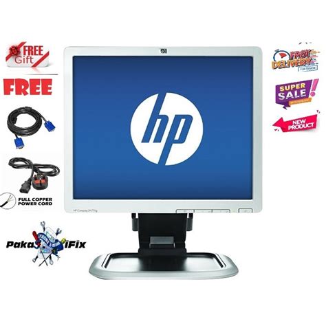 Hp Compact Le Inch Lcd Monitor Shopee Malaysia