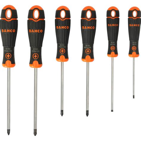 Bahco 6 Piece Screwdriver Set Screwdrivers