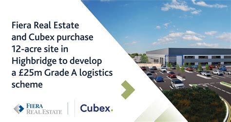 Fiera Real Estate And Cubex Purchase Acre Site In Highbridge To