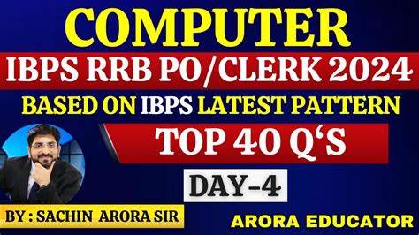 Ibps Rrb Poclerk Computer Awareness Computer Knowledge For Ibps Rrb