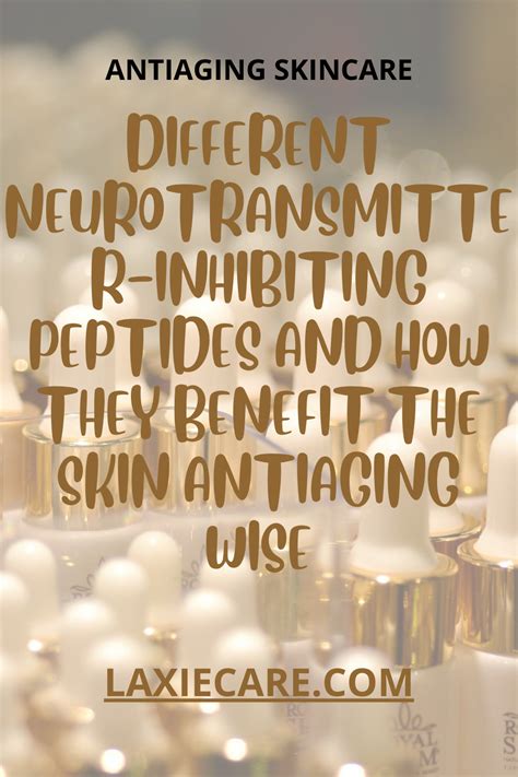 Different Neurotransmitter Inhibiting Peptides And How They Benefit The