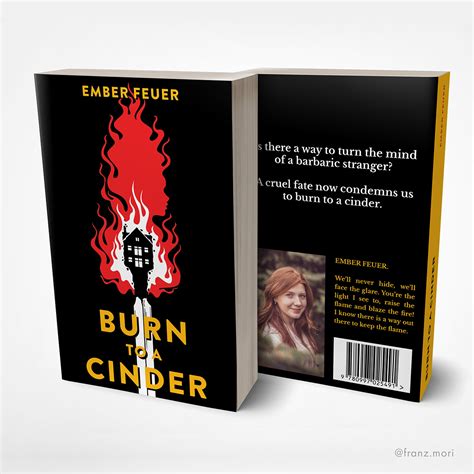 Burn to a Cinder | Book Cover Design on Behance