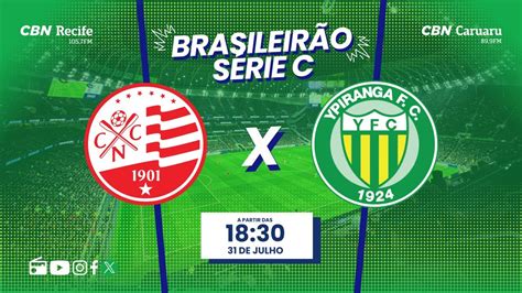 N Utico X Ypiranga Ao Vivo S Rie C O Time De Craques Do Futebol