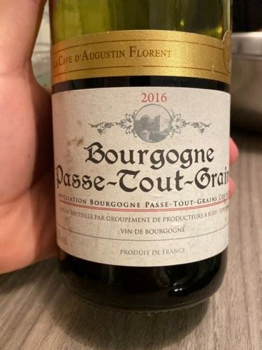 La Cave D Augustin Florent Bourgogne Passe Tout Grain Vivino Us