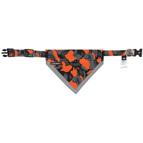 Icepeak Pet Wonder Scarf Koiran Huivi S Oranssi Harmaa Musta