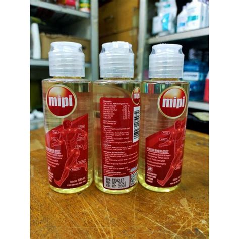 Jual Mipi 100ml Minyak Urut Untuk Nyeri Otot Dan Sendi Shopee Indonesia