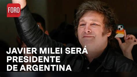 Javier Milei Gana Elecciones En Argentina Massa Reconoce Derrota Las