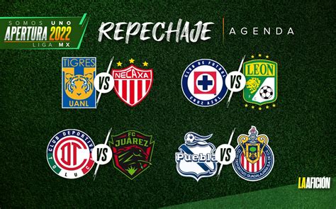 Así quedaron los partidos de liguilla en la fase regular de la Liga MX