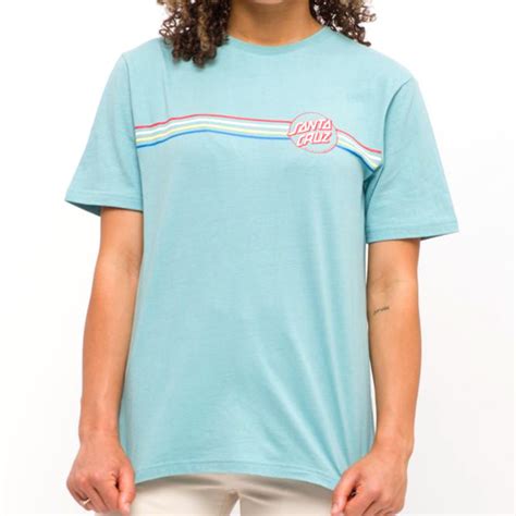 Buy Santa Cruz Opus Dot Stripes Women S T Shirt At Sick Skateboard Shop