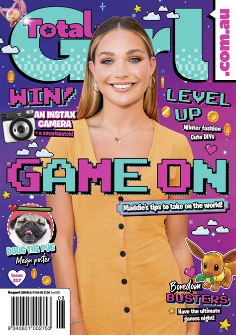 Maddie Ziegler - Total Girl Magazine August 2020 Issue • CelebMafia