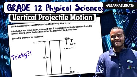 Science Edition Grade 12 Vertical Projectile Motion New Edition