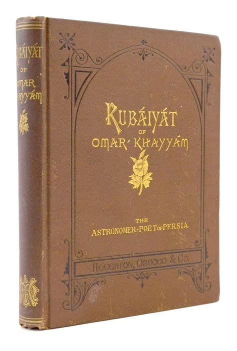 Rubaiyat Of Omar Khayyam Edward Fitzgerald First Published American
