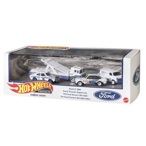 Hot Wheels Premium Box Set Ford Race Team Shopee Malaysia