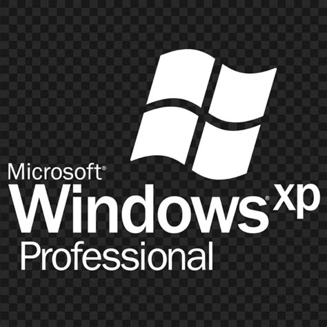 Windows Xp Professional White Logo PNG Citypng